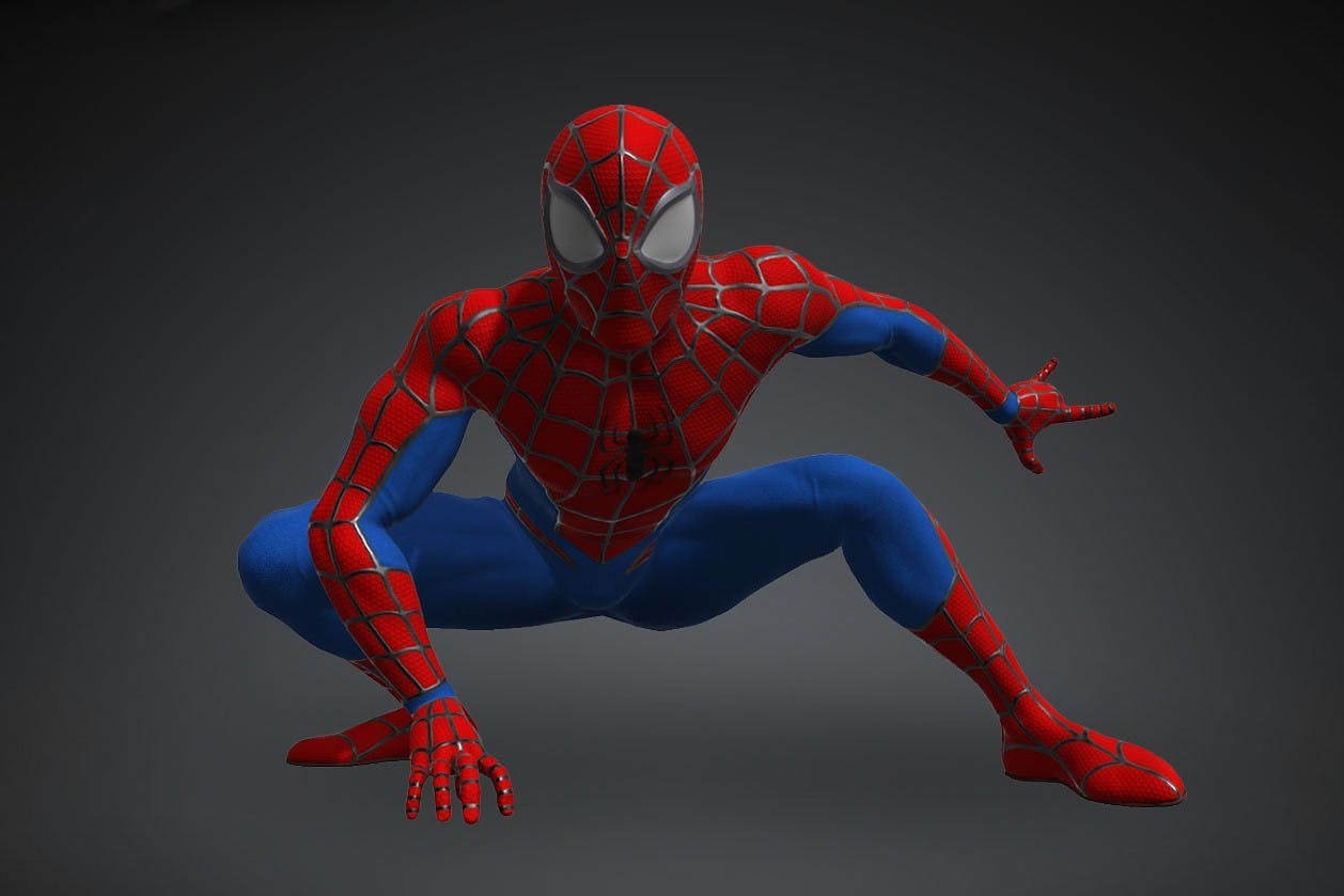Spiderman in Classic Pose